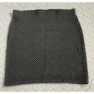 Women’s Ann Taylor Loft Stretch Knit Skirt Black Medium